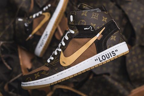 louis vuitton custom jordan 1|louis vuitton off white jordans.